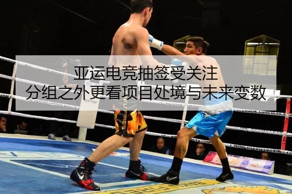 亚运电竞抽签受关注 分组之外更看项目处境与未来变数
